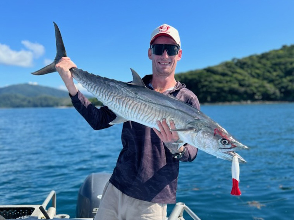 Spanish Mackerel caught off Port Douglas Queensland