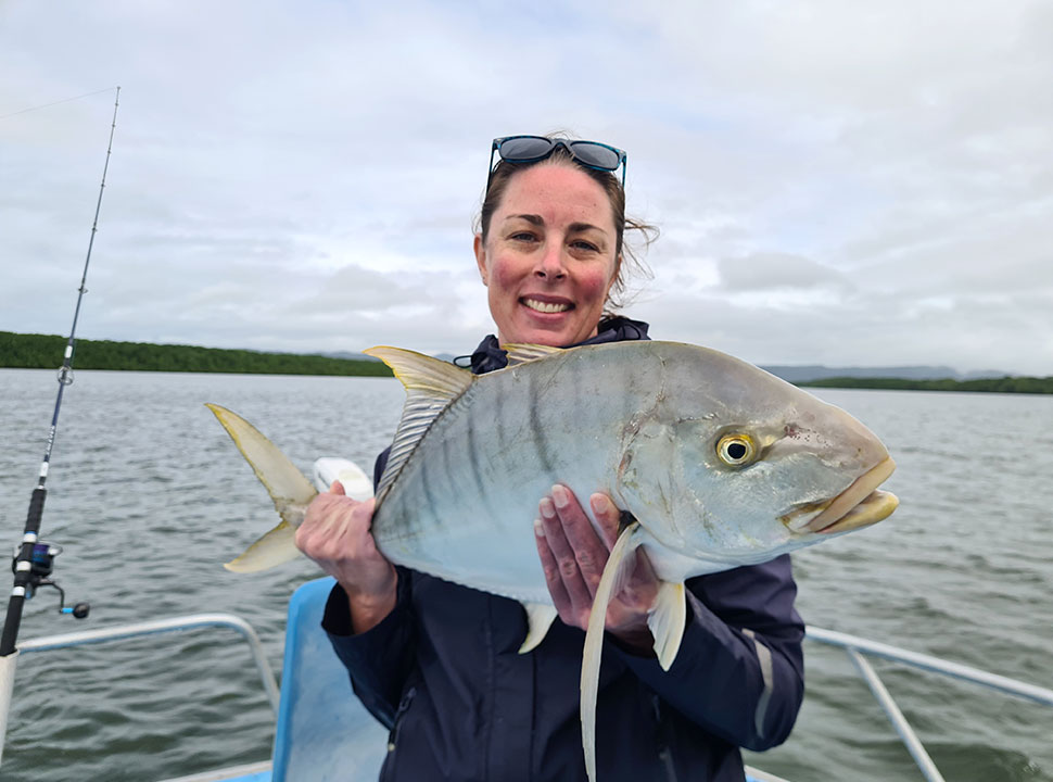 Fish caught offshore from the Daintree River