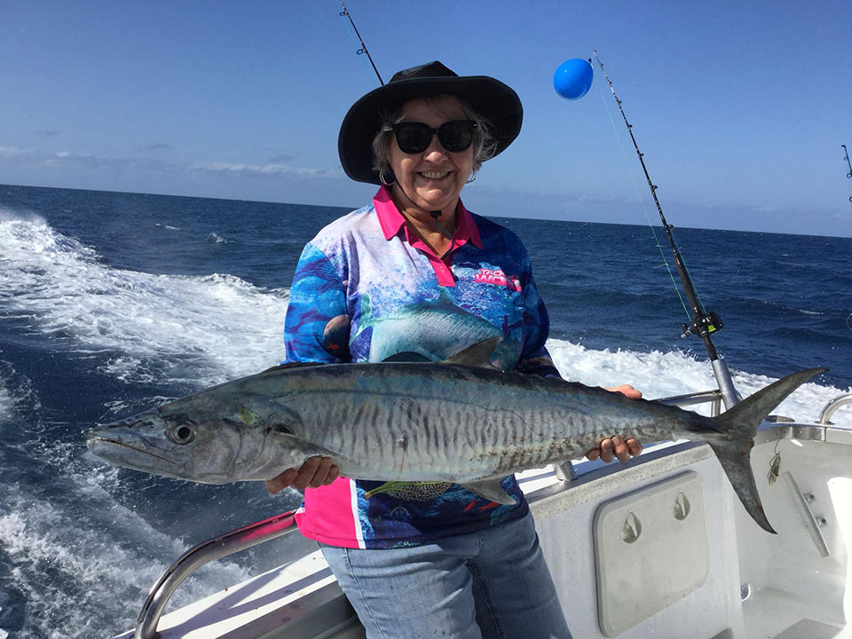 Spanish mackerel caught off Port Douglas Queensland