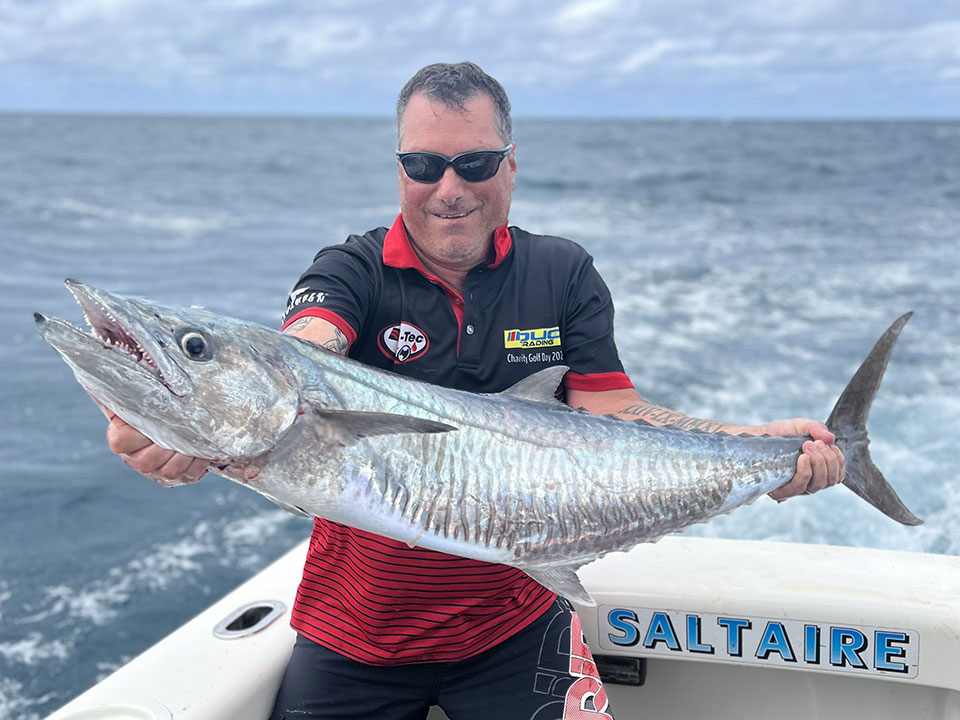 Spanish mackerel caught off Port Douglas Queensland